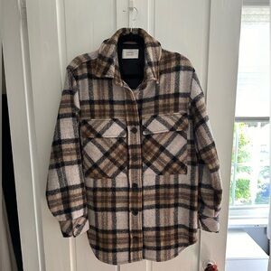 AYR Big Mood Plaid Shacket